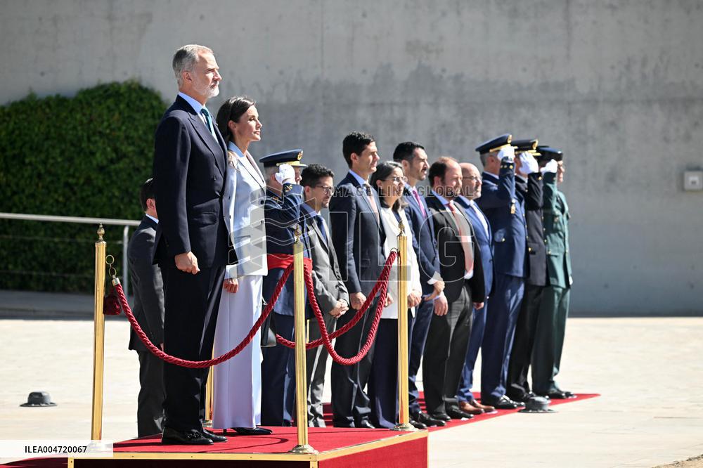 King Felipe VI and Queen Letizia Head To Egypt - Madrid