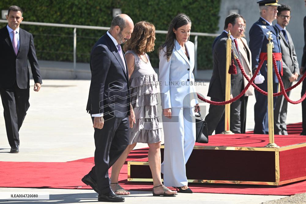 King Felipe VI and Queen Letizia Head To Egypt - Madrid