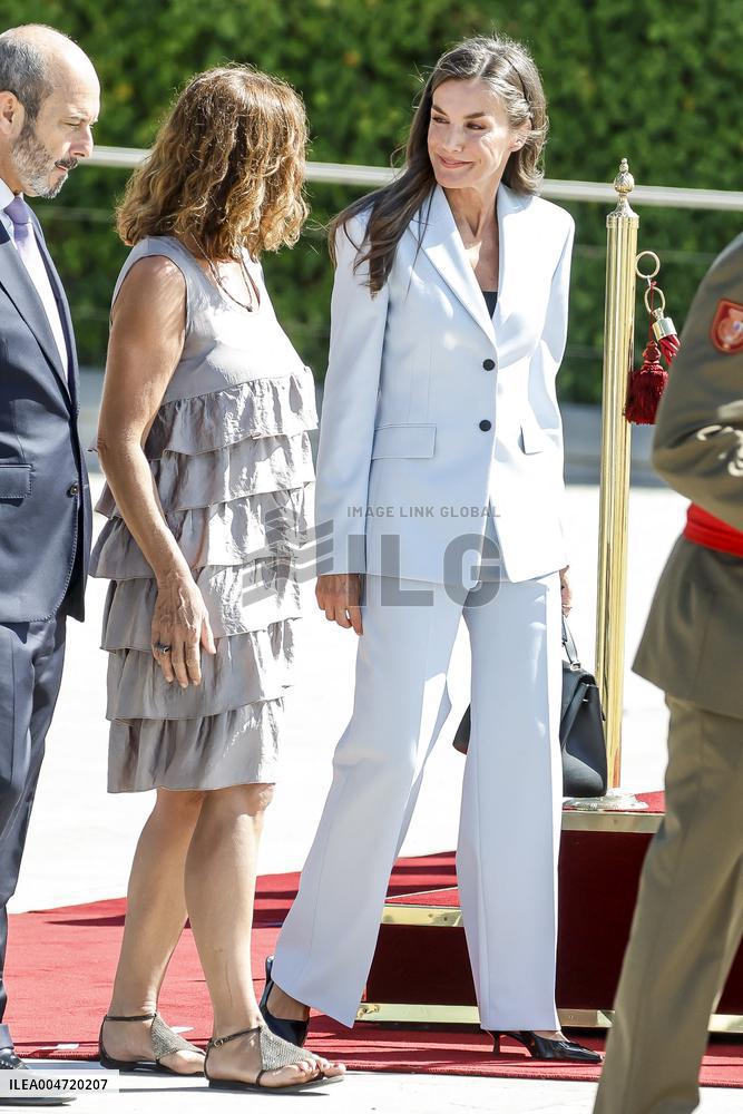 King Felipe VI and Queen Letizia Head To Egypt - Madrid