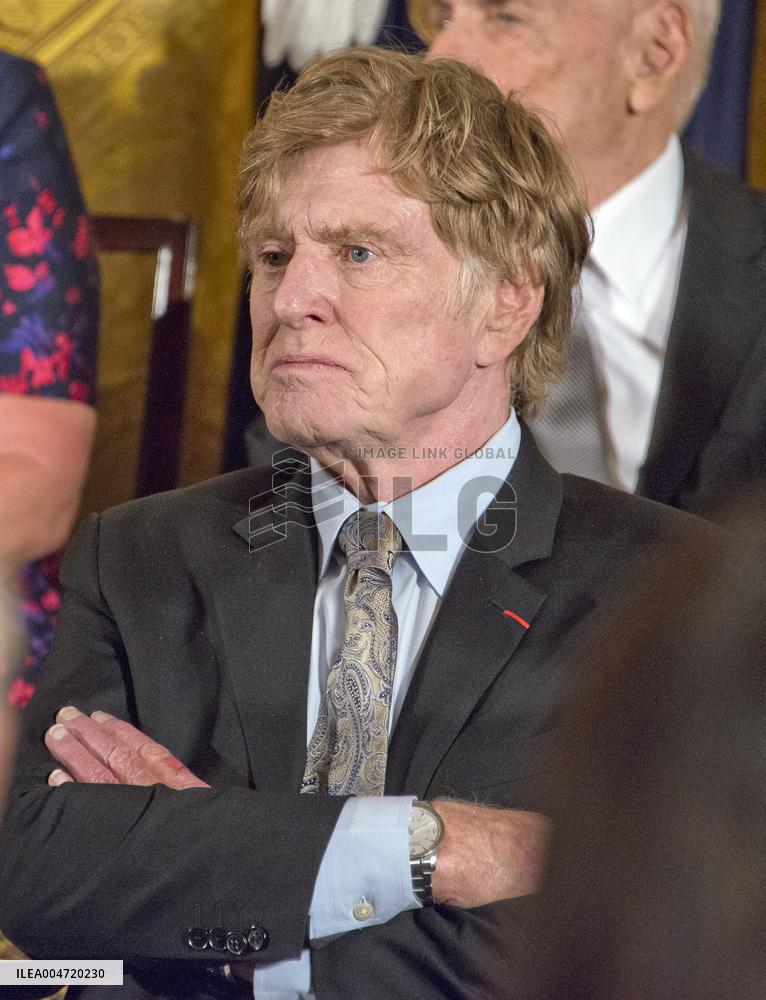Robert Redford Receives the Presidential Medal of Freedom