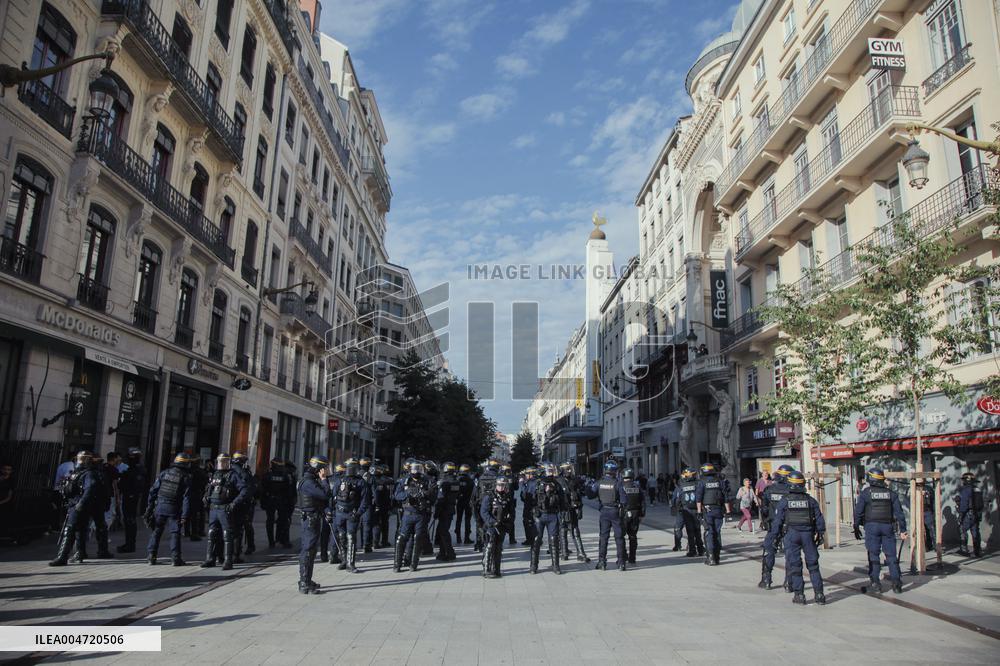 Let’s Block Everything Protests - Lyon