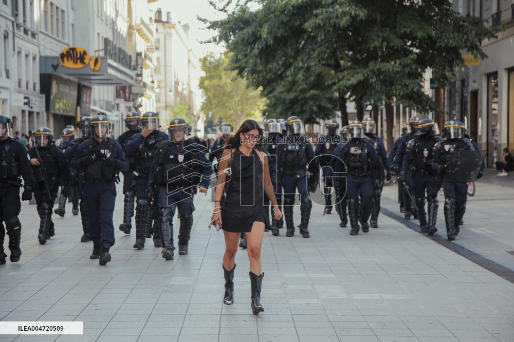 Let’s Block Everything Protests - Lyon