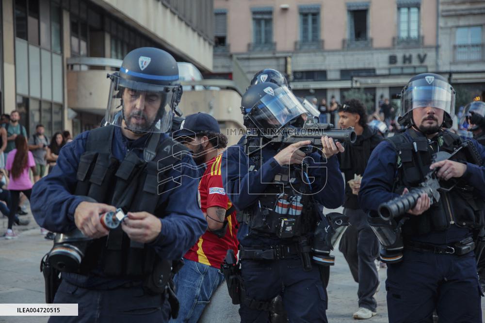 Let’s Block Everything Protests - Lyon