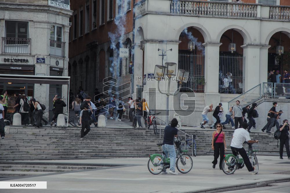 Let’s Block Everything Protests - Lyon