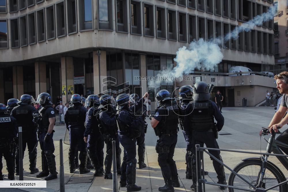 Let’s Block Everything Protests - Lyon