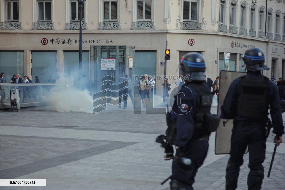 Let’s Block Everything Protests - Lyon