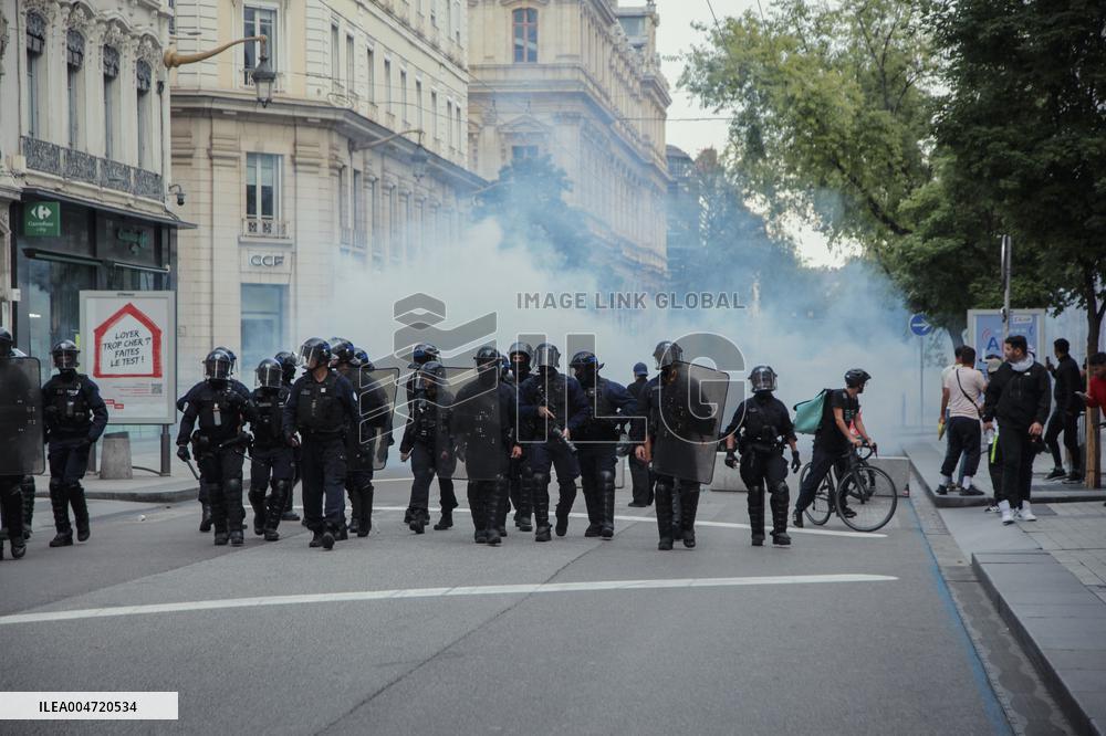 Let’s Block Everything Protests - Lyon