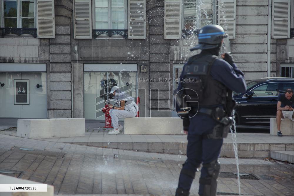 Let’s Block Everything Protests - Lyon