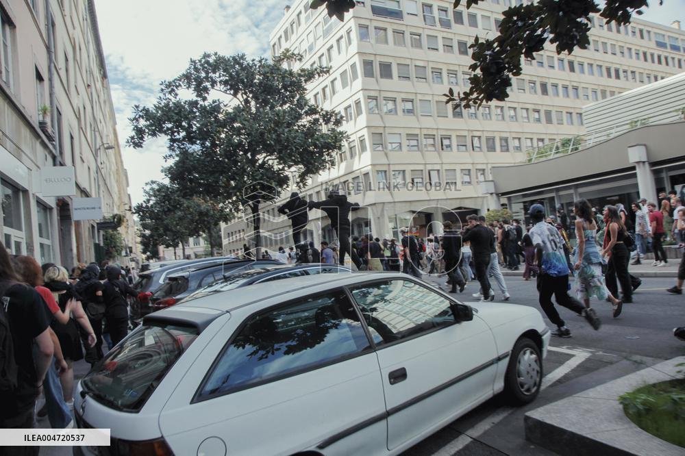 Let’s Block Everything Protests - Lyon