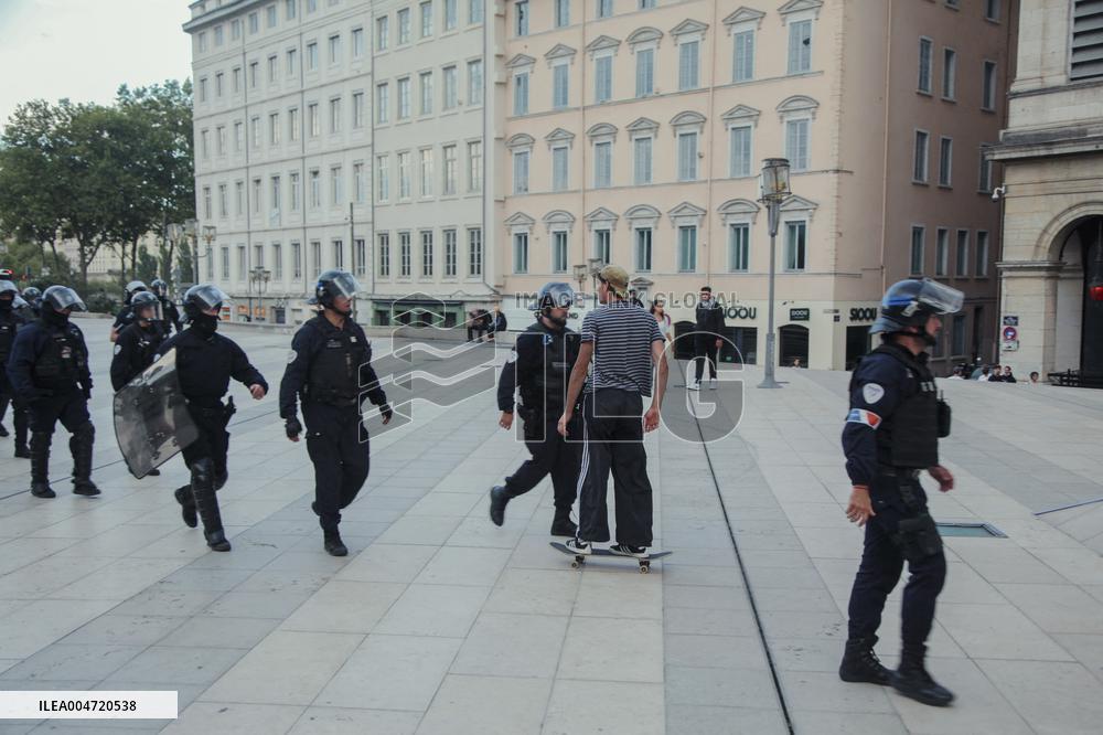Let’s Block Everything Protests - Lyon