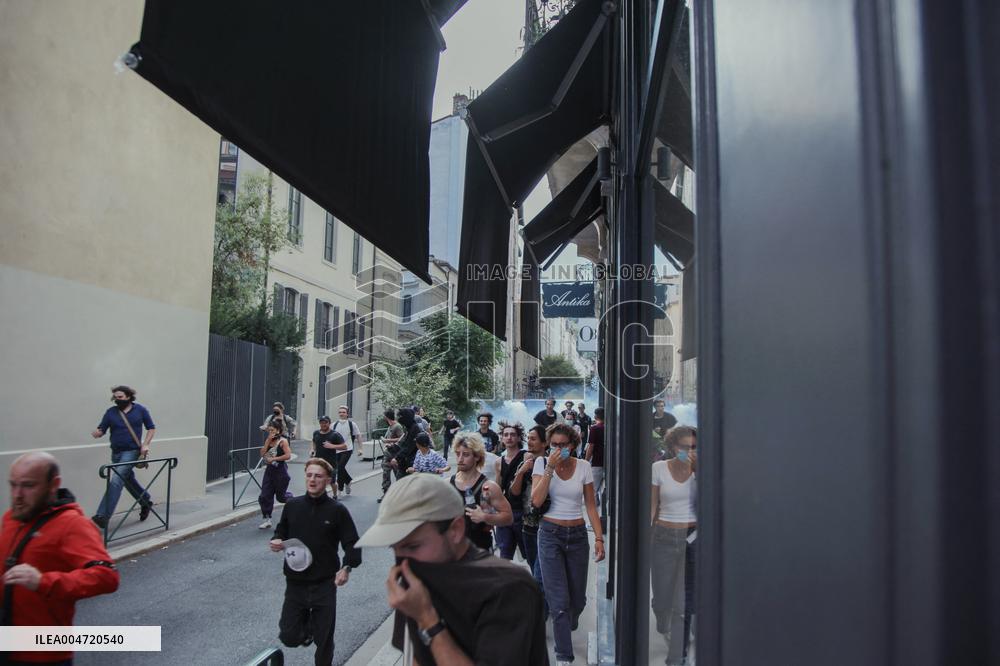 Let’s Block Everything Protests - Lyon