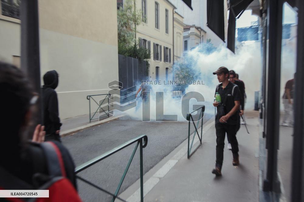 Let’s Block Everything Protests - Lyon