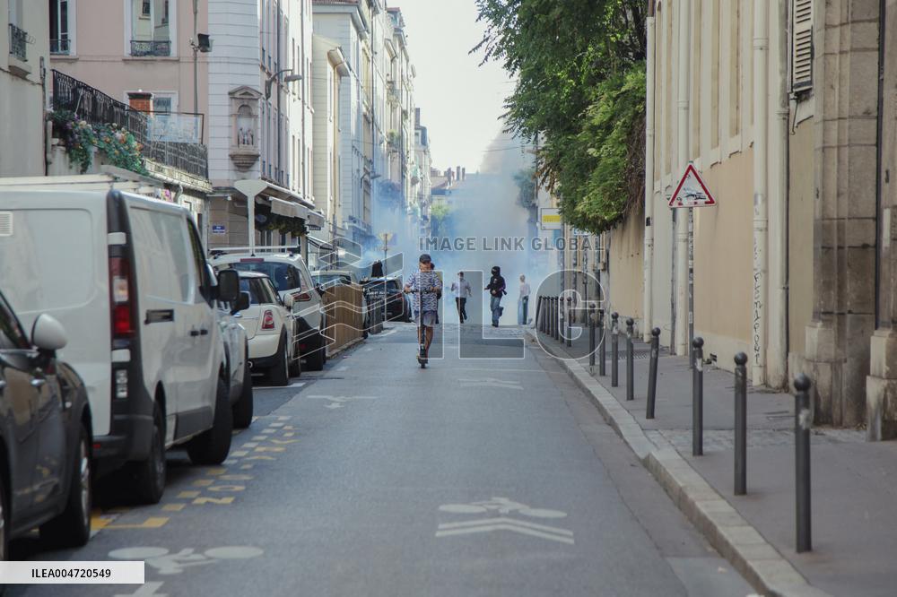 Let’s Block Everything Protests - Lyon