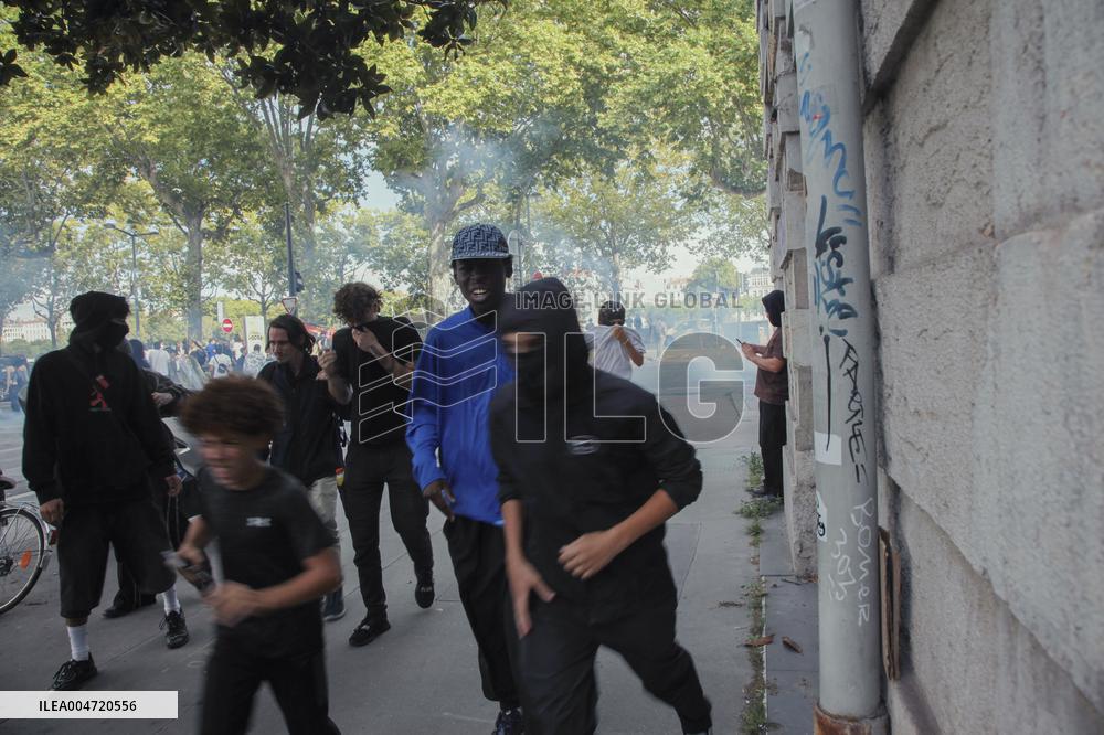 Let’s Block Everything Protests - Lyon