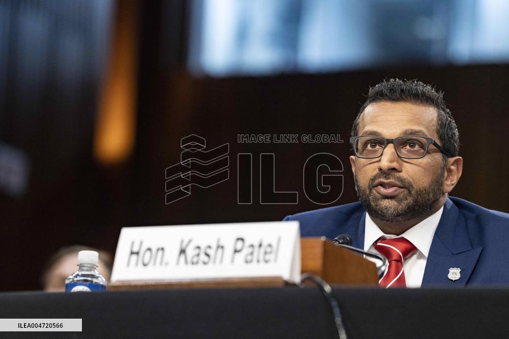 FBI Director Kash Patel testifies before the House Judiciary Committee during an oversight hearing on Capitol Hill.