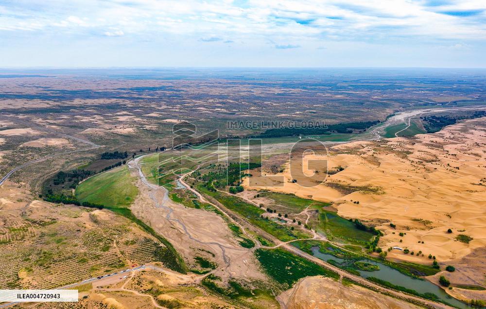 Sandy Area Ecosystem in Ordos