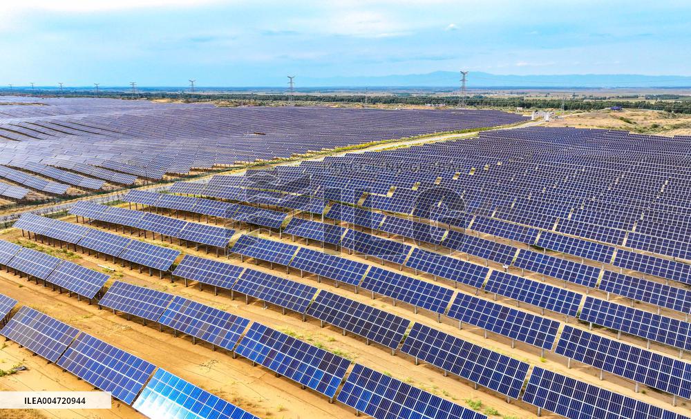 Sandy Area Ecosystem in Ordos