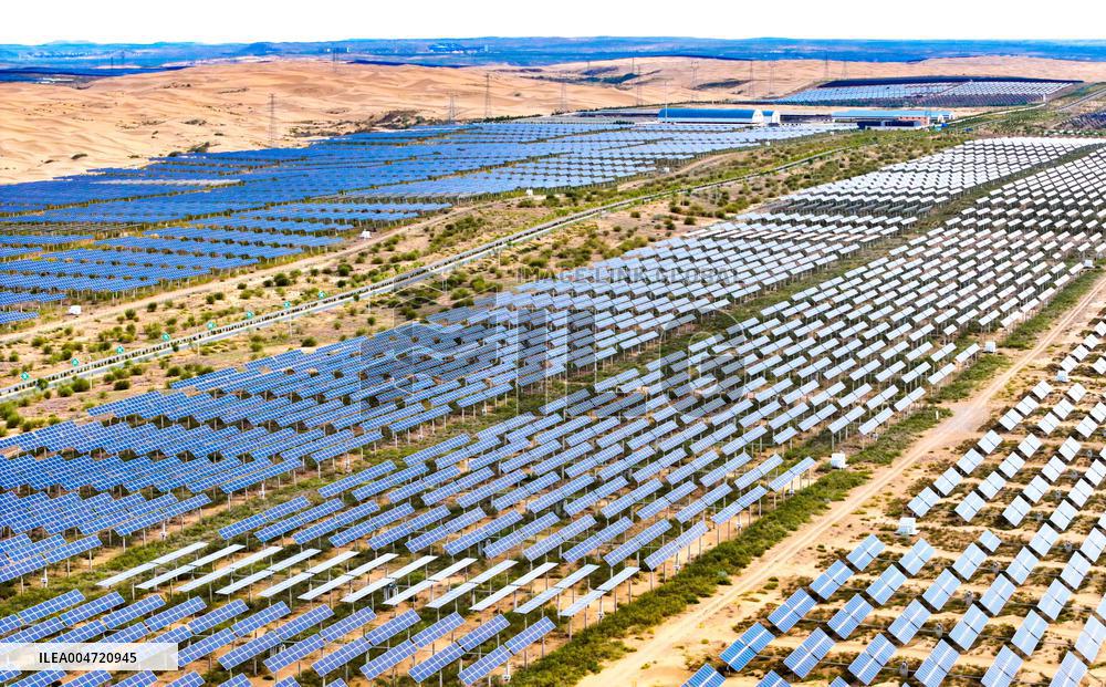 Sandy Area Ecosystem in Ordos