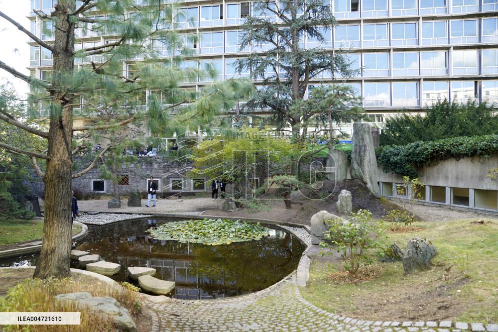 Garden of Peace at UNESCO headquarters restored
