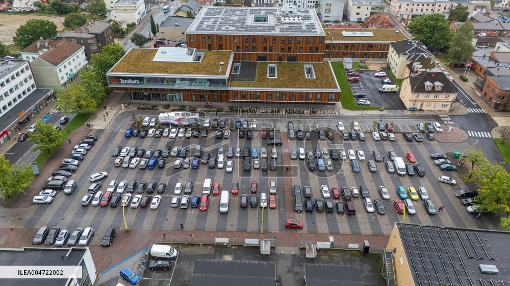 Parking in the city-center