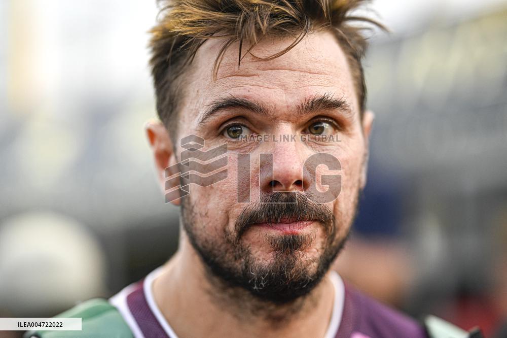 Stanislas Wawrinka At Challenger ATP - Saint Tropez