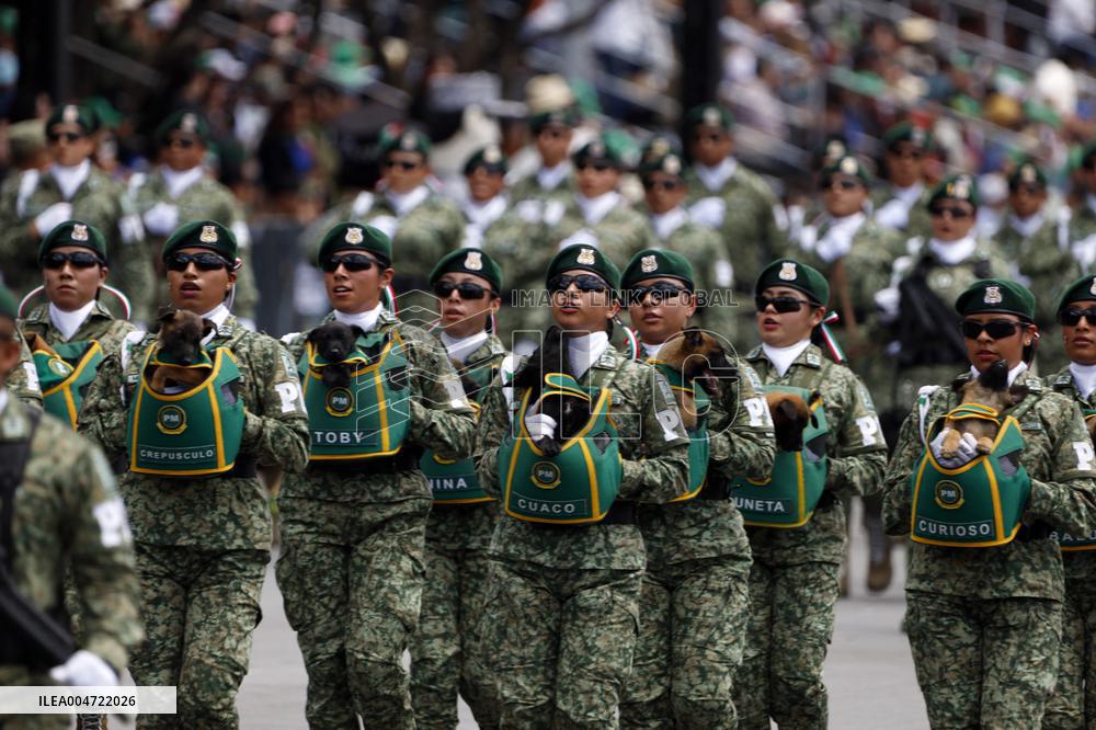 Military Parade For The 215th Anniversary Of Mexican Independence Day - Mexico