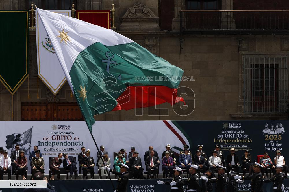 Military Parade For The 215th Anniversary Of Mexican Independence Day - Mexico