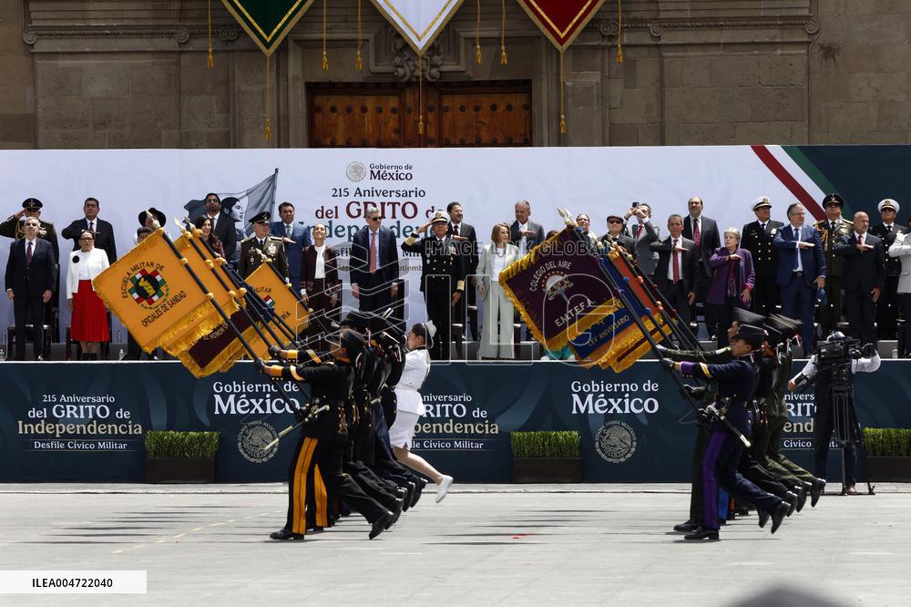 Military Parade For The 215th Anniversary Of Mexican Independence Day - Mexico