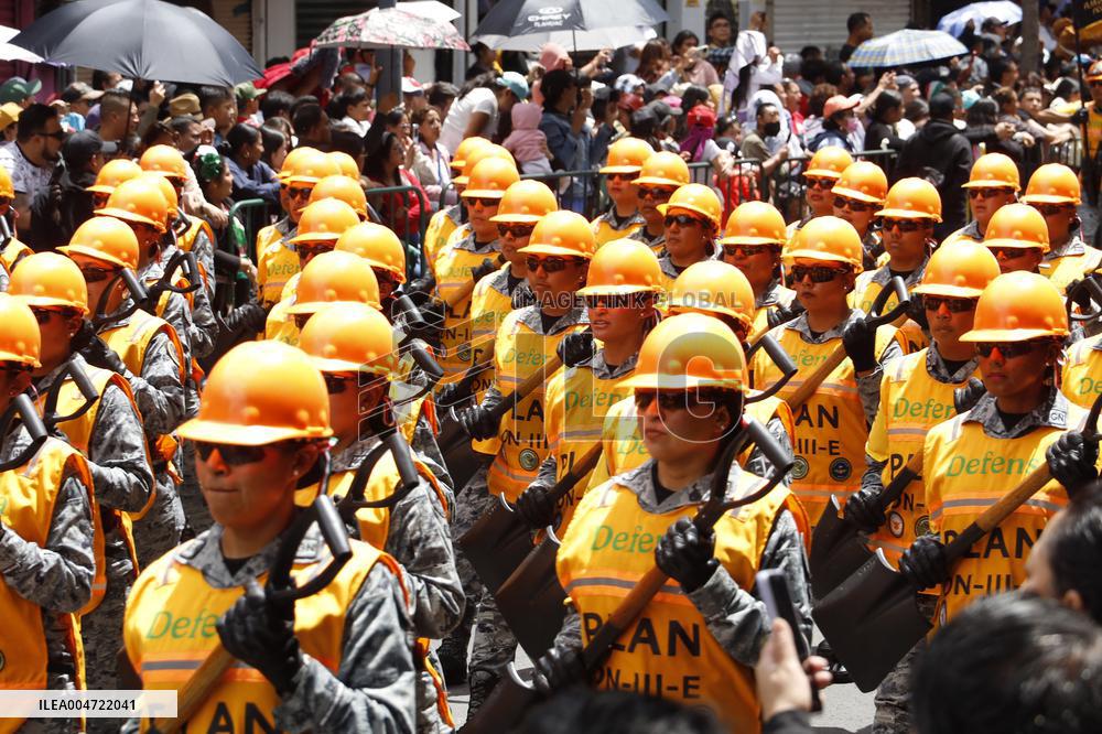 Military Parade For The 215th Anniversary Of Mexican Independence Day - Mexico