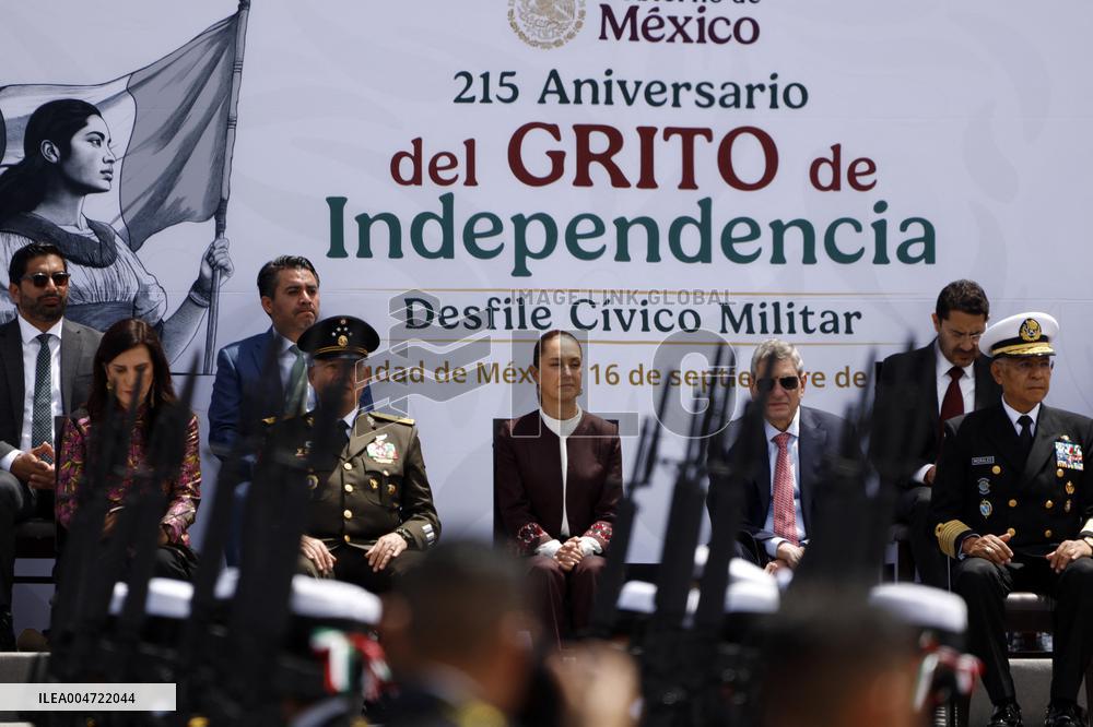 Military Parade For The 215th Anniversary Of Mexican Independence Day - Mexico