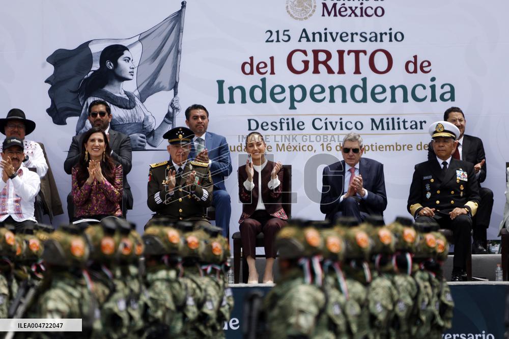 Military Parade For The 215th Anniversary Of Mexican Independence Day - Mexico