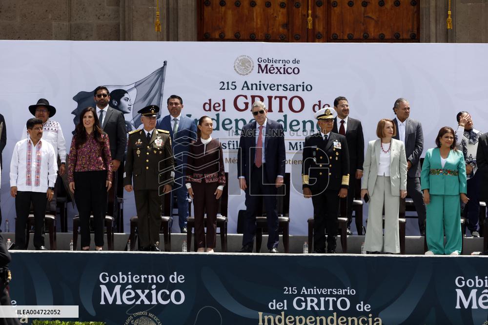 Military Parade For The 215th Anniversary Of Mexican Independence Day - Mexico