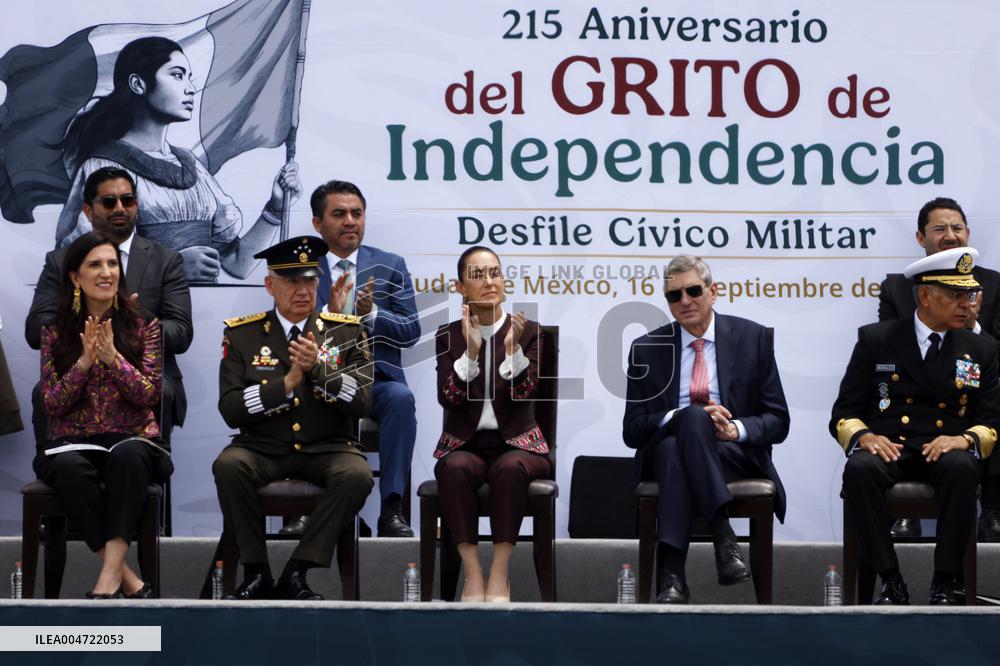 Military Parade For The 215th Anniversary Of Mexican Independence Day - Mexico