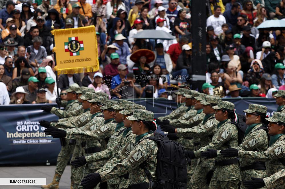 Military Parade For The 215th Anniversary Of Mexican Independence Day - Mexico