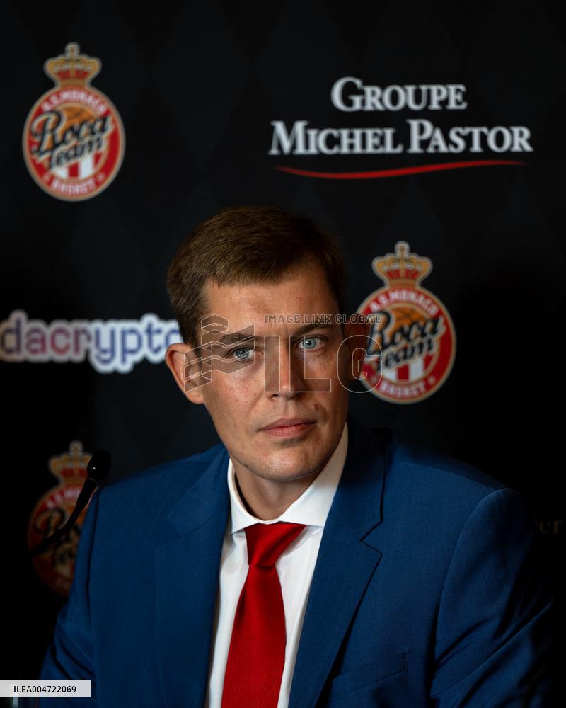 AS Monaco Basketball Preseason Press Conference - Monaco