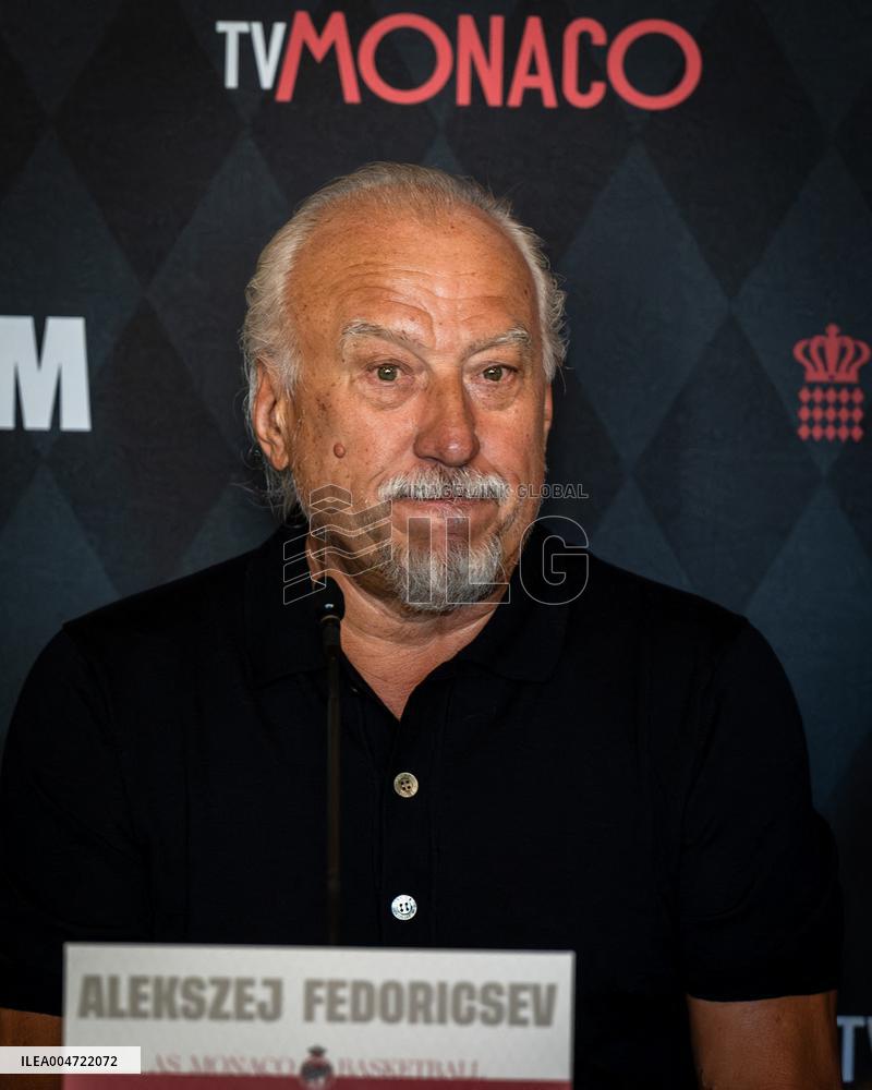 AS Monaco Basketball Preseason Press Conference - Monaco