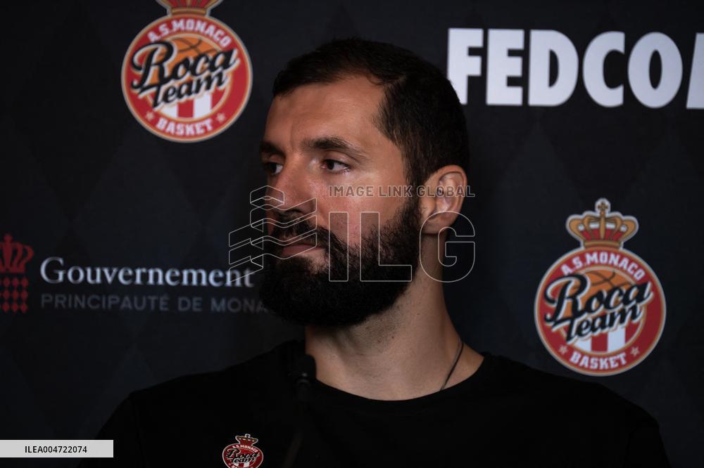 AS Monaco Basketball Preseason Press Conference - Monaco