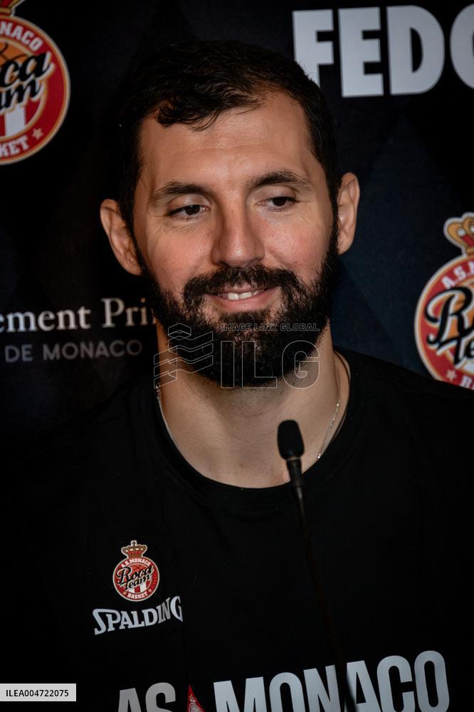 AS Monaco Basketball Preseason Press Conference - Monaco