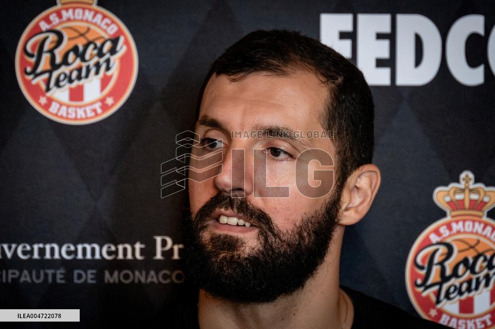 AS Monaco Basketball Preseason Press Conference - Monaco