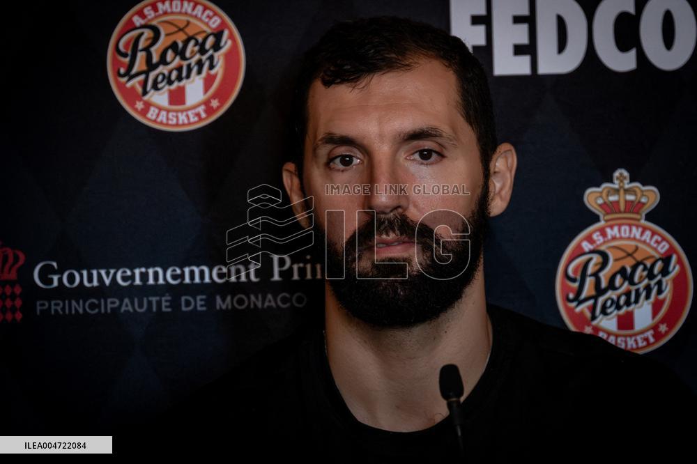 AS Monaco Basketball Preseason Press Conference - Monaco