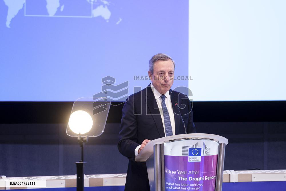 One Year After Draghi's Report Conference - Brussels
