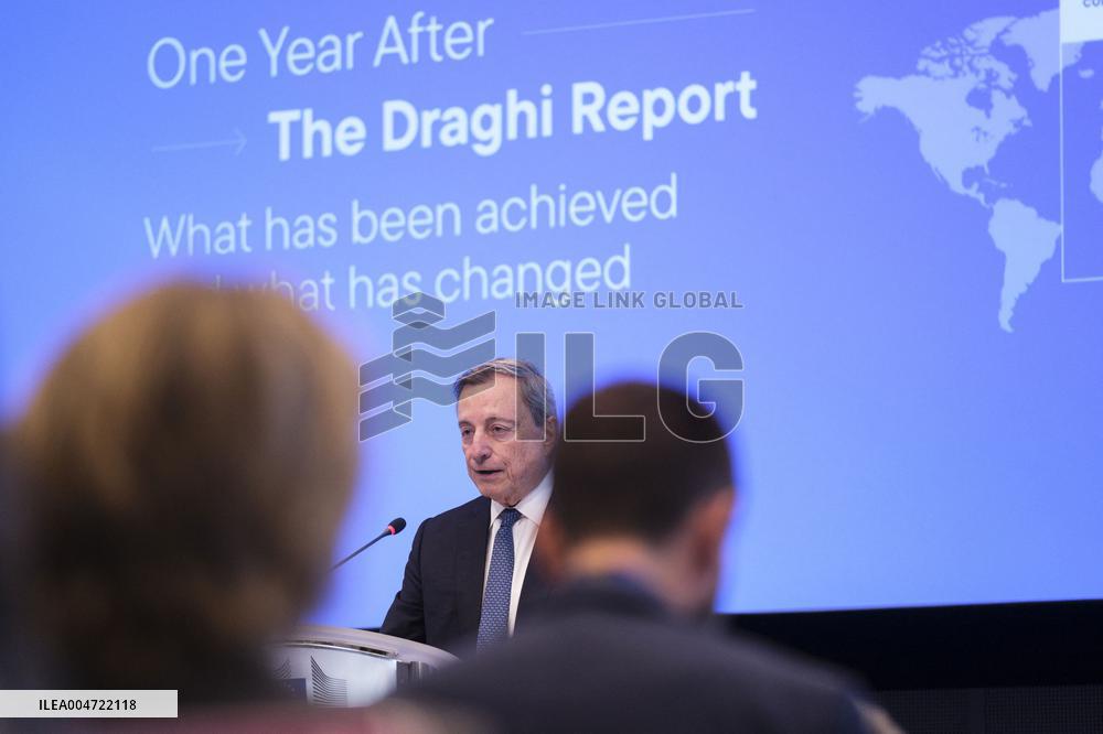 One Year After Draghi's Report Conference - Brussels