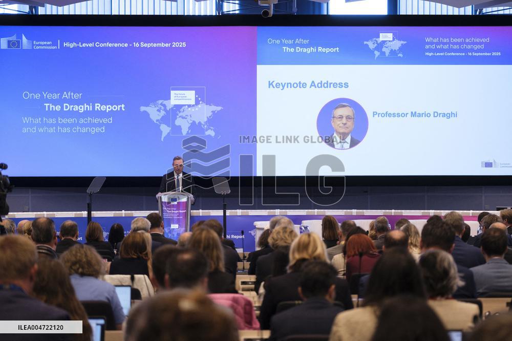 One Year After Draghi's Report Conference - Brussels