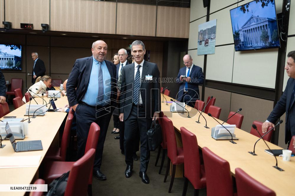 Hearing of Rodolphe Saade at the National Assembly - Paris