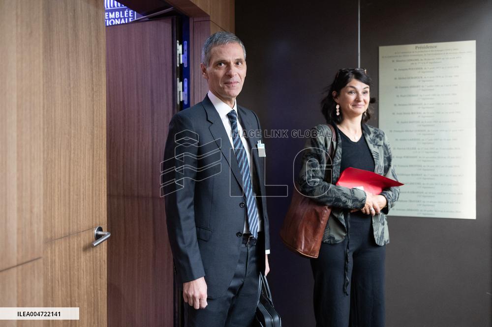 Hearing of Rodolphe Saade at the National Assembly - Paris