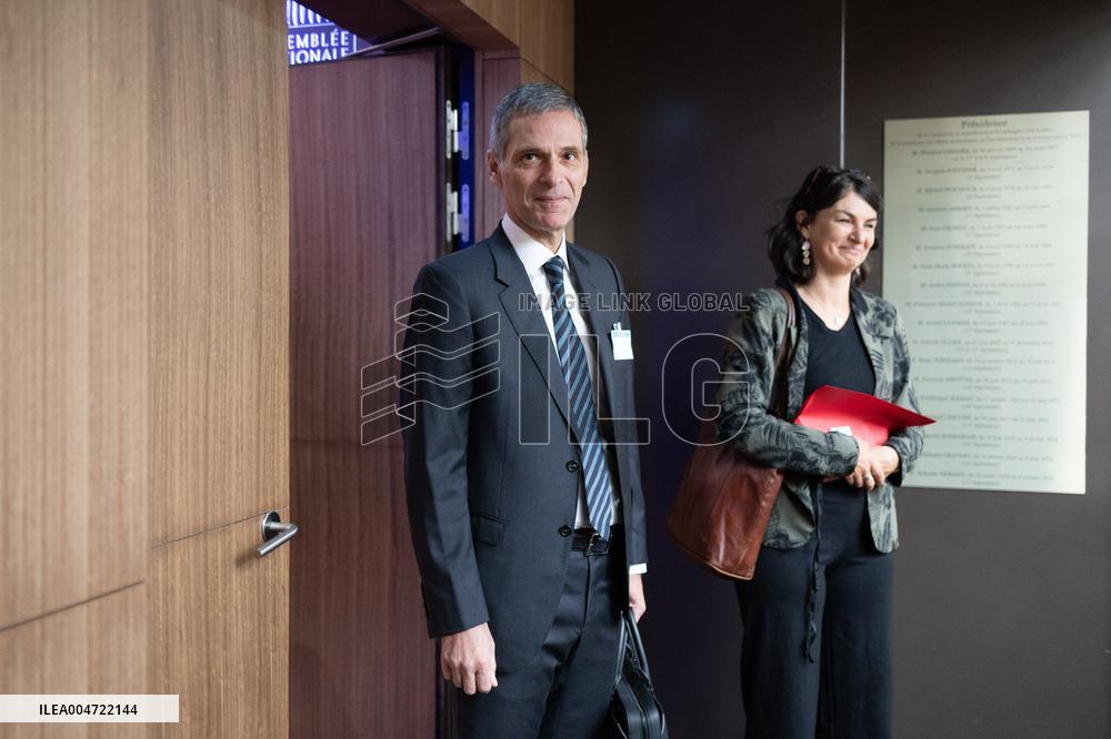 Hearing of Rodolphe Saade at the National Assembly - Paris