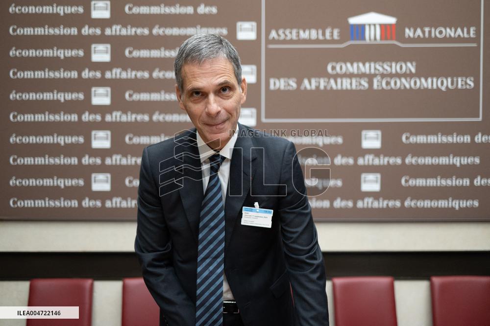 Hearing of Rodolphe Saade at the National Assembly - Paris