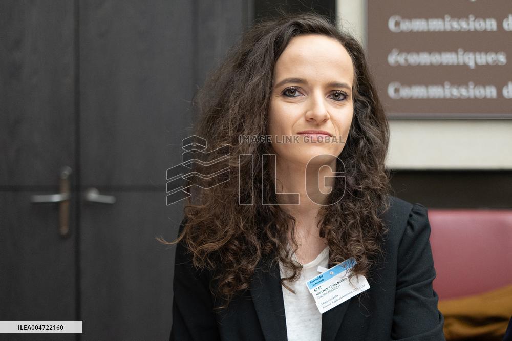 Hearing of Rodolphe Saade at the National Assembly - Paris