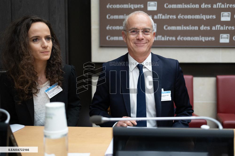 Hearing of Rodolphe Saade at the National Assembly - Paris