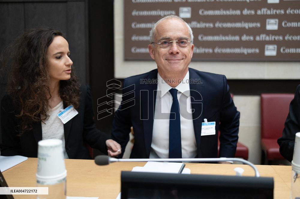 Hearing of Rodolphe Saade at the National Assembly - Paris